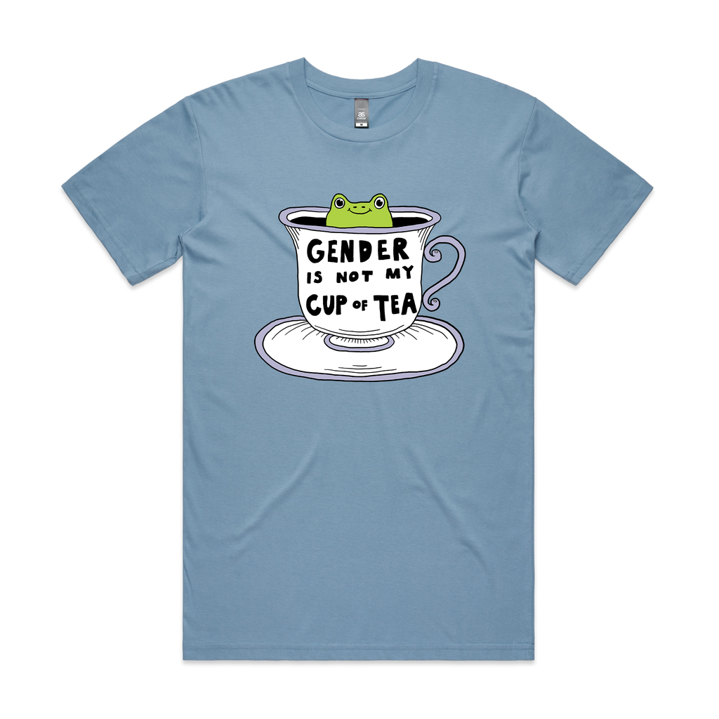 Gender Is Not My Cup Of Tea Tee Hoodie, Sweatshirt | CiraTrend.com (Image 3)