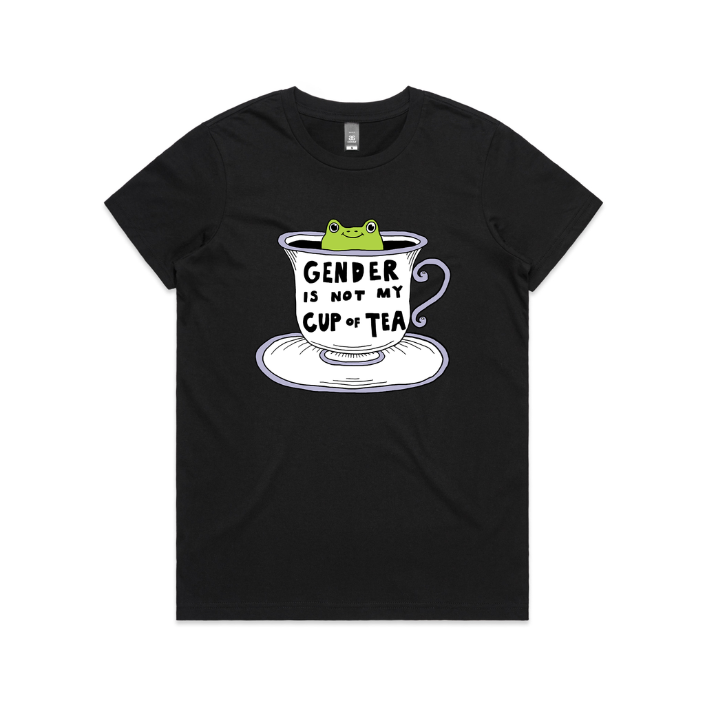 Gender Is Not My Cup Of Tea Tee Hoodie, Sweatshirt | CiraTrend.com (Image 4)