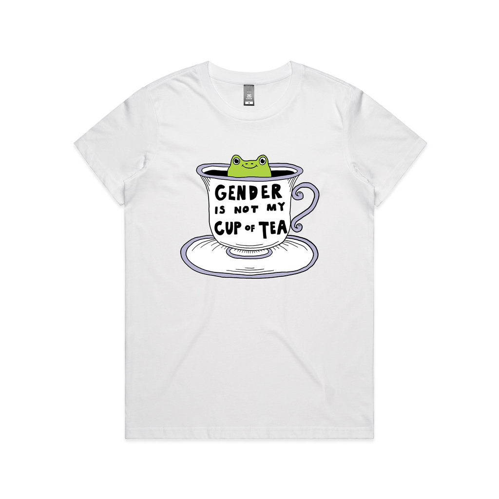 Gender Is Not My Cup Of Tea Tee Hoodie, Sweatshirt | CiraTrend.com (Image 5)