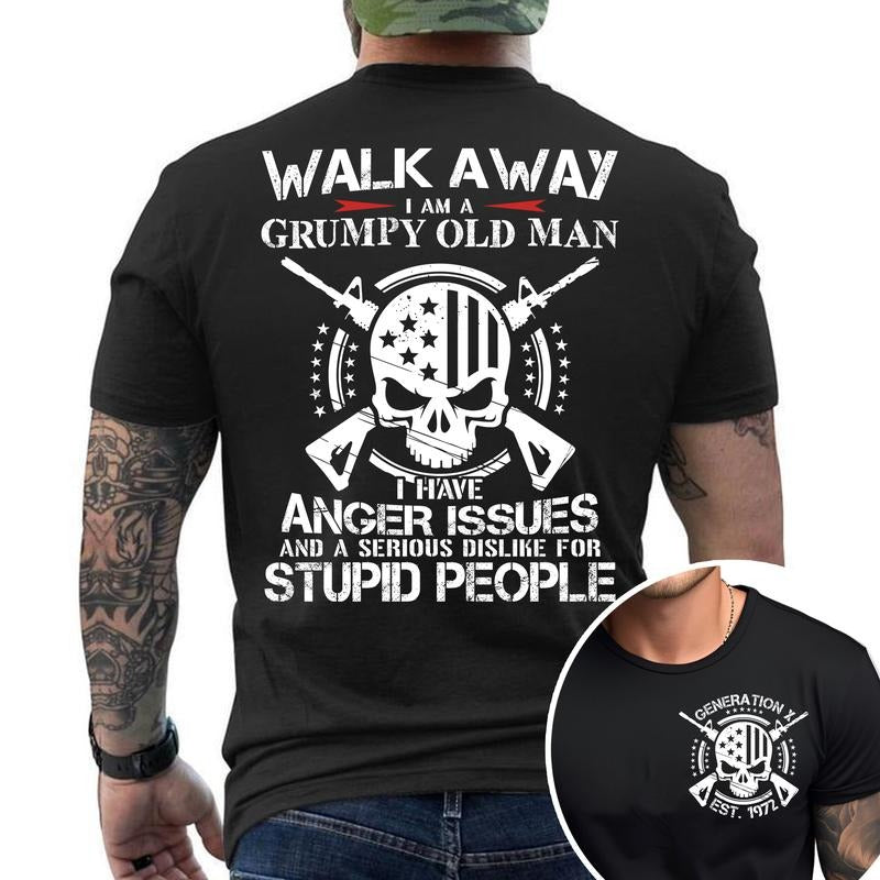 Generation X Custom Year Badass Generation T-shirt, Gen X FAFOT Shirt