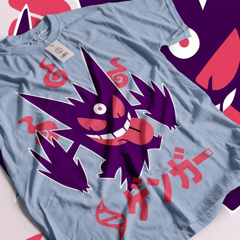 Gengar tee! Perfect for a Gift, Present, Holiday, Birthday! Japanese Anime