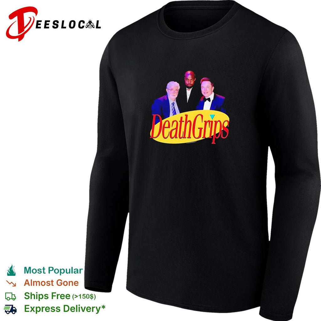 George Lucas Kanye West Elon Musk death grips trio shirt
