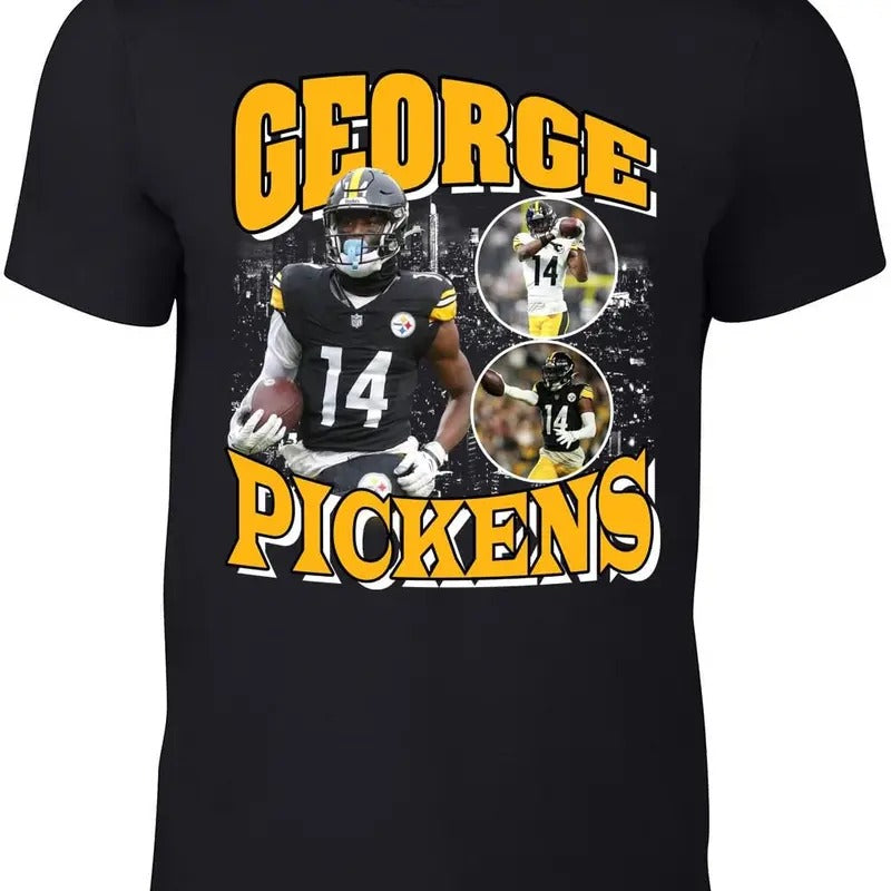 George Pickens Bootleg Style T-Shirt Adult, Small Hoodie, Sweatshirt | CiraTrend.com