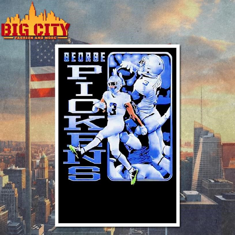 George Pickens Dallas Cowboys Cath Football Shirt