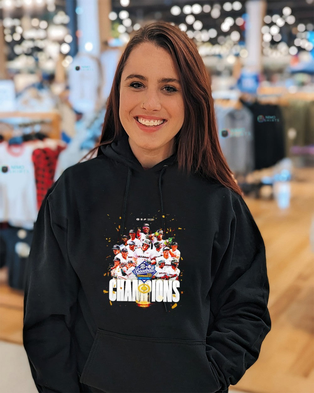 Georgia Bulldogs SEC baseball 2026 tournament champions shirt