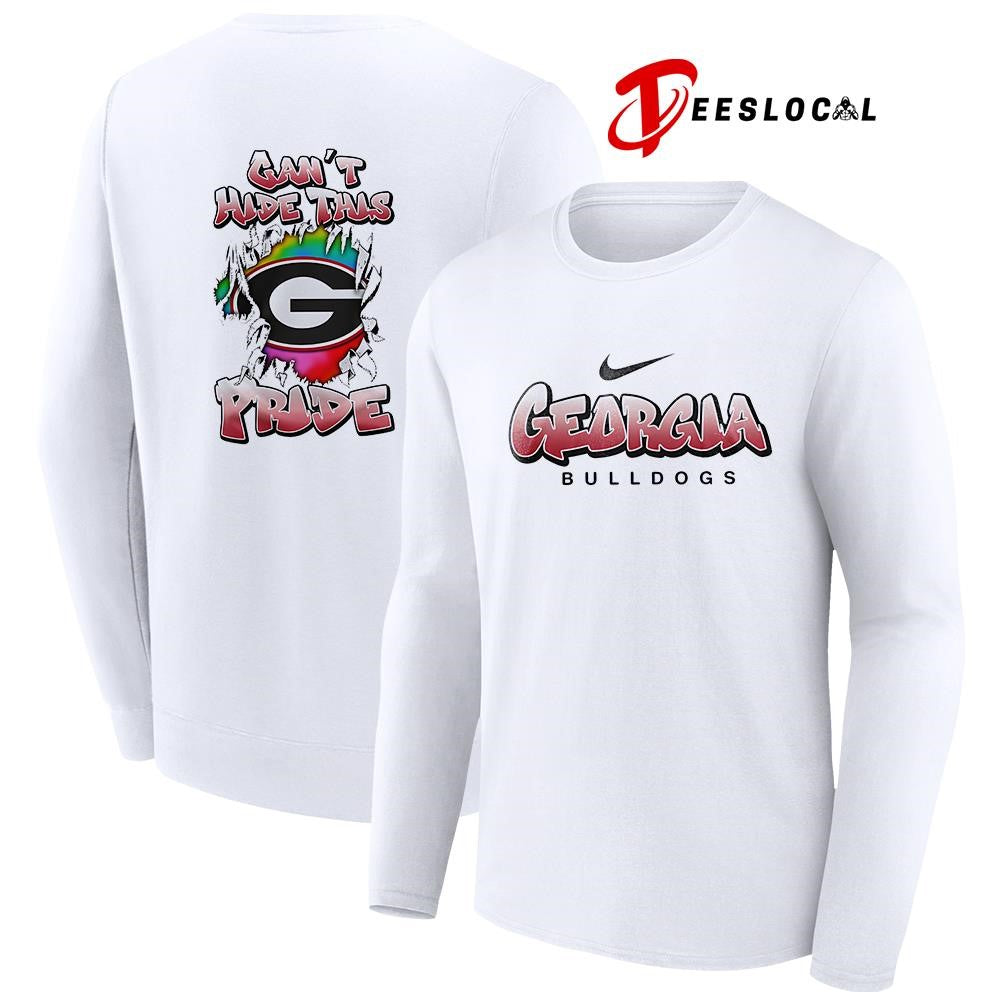 Georgia Bulldogs x NCAA Pride month can’t hide this shirt