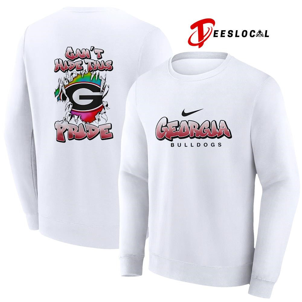 Georgia Bulldogs x NCAA Pride month can’t hide this shirt