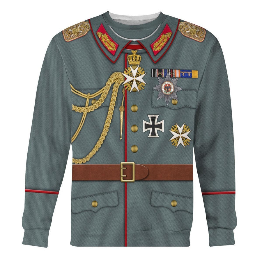 German Emperor Uniform Kaiser Wilhelm II Hoodie