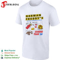 German Freddy’s cultural learnings of America cuisine tour shirt