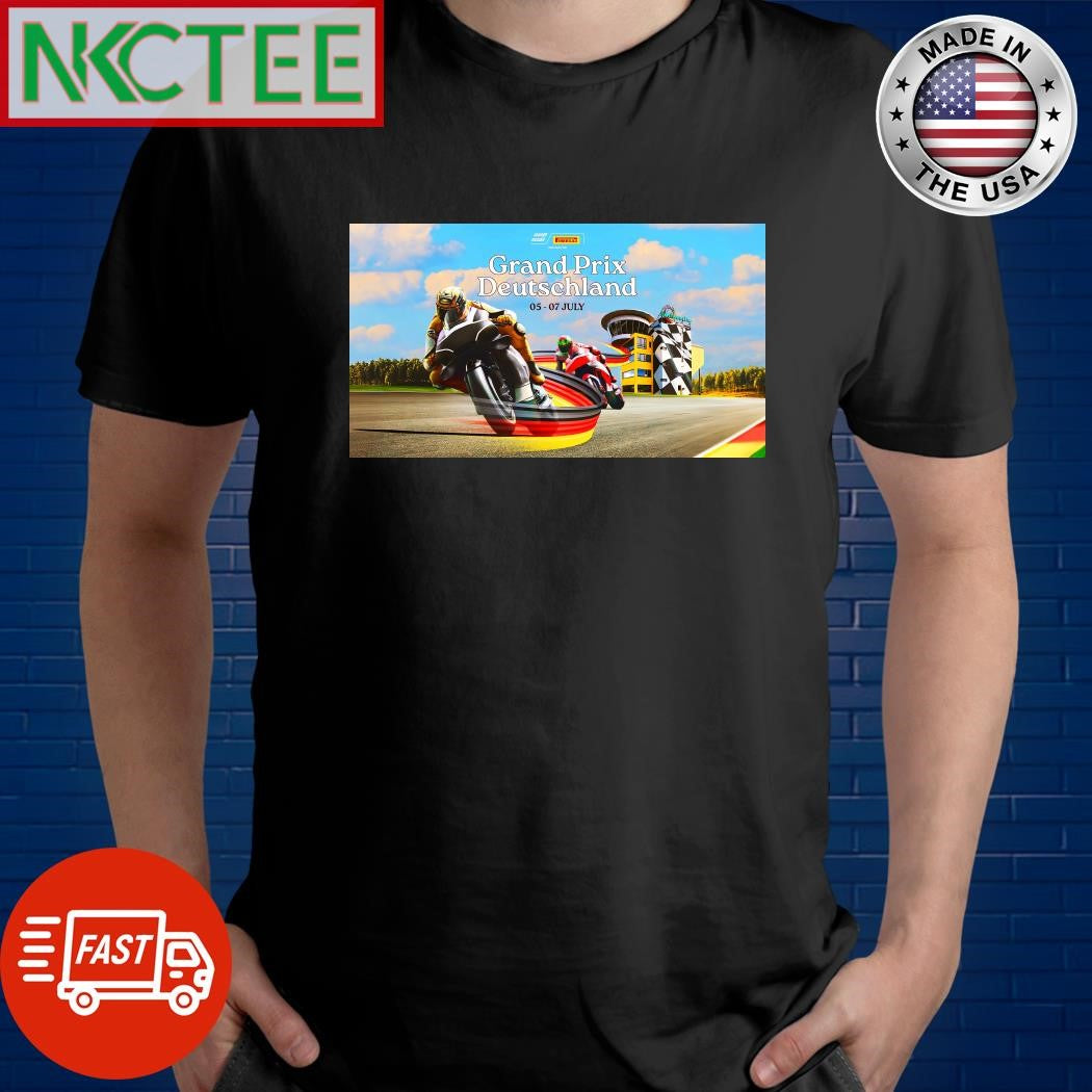 German Grand Prix Deutschland MotoGP 5 July 2024 shirt