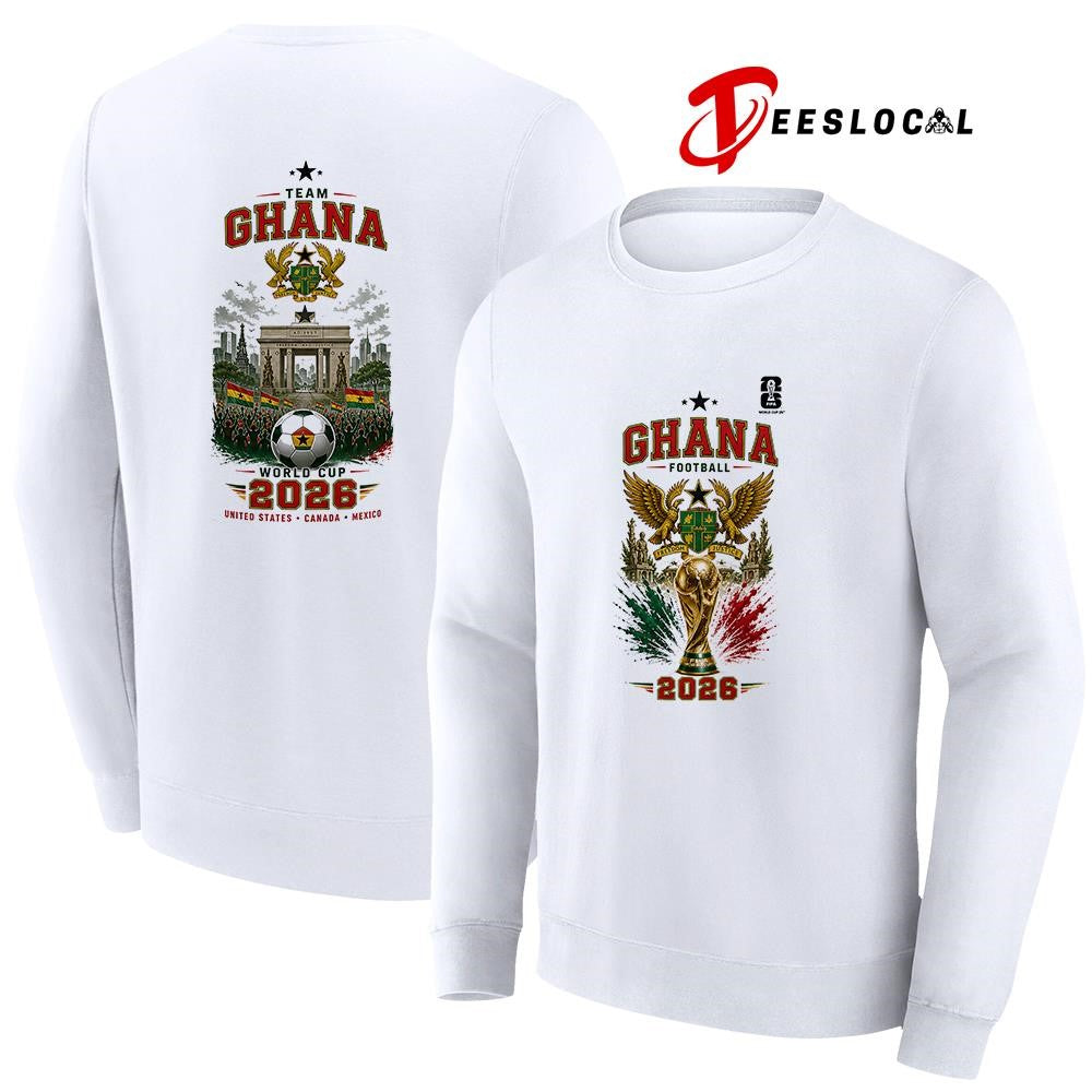 Ghana World Cup trophy graphic shirt