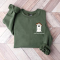 Ghost Book Sweatshirt, Ghost Book Read More Booooks Sweahirt, Ghost Shirt, Fall Spooky Season Sweater, Cute Ghost Book...