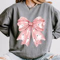 Ghost Bow Sweatshirt - Unisex Relaxed Fit Printed in USA Casual Comfort Cotton Top Athletic Boho Chic All Seasons...