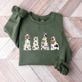 Ghost Dog Sweatshirt, Halloween Dog Shirt, Ghost Dog Pumpkin Shirt, Сute Ghost Dog Halloween Shirt, Dog Lover Gift Shirt,...