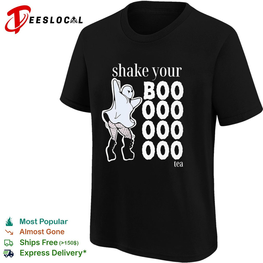 Ghost shake your boo boo boo tea dancing shirt