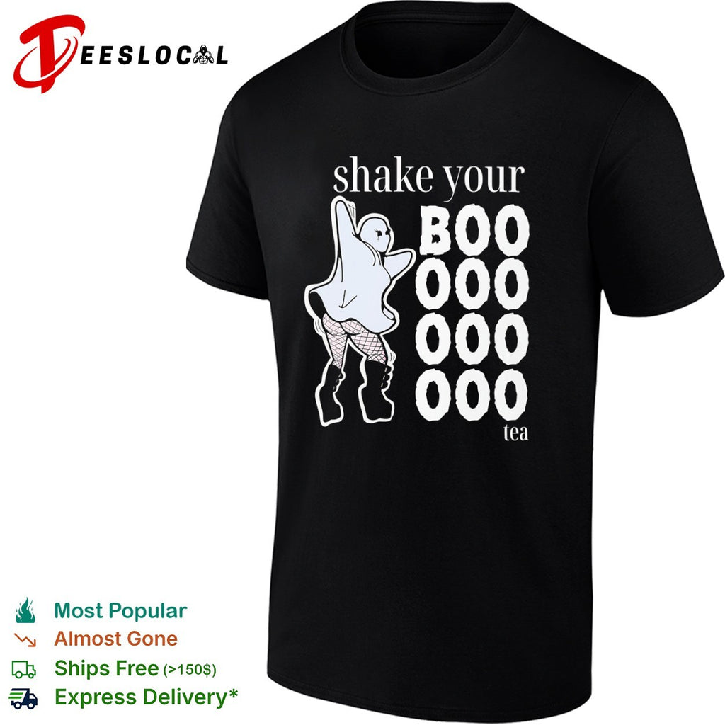 Ghost shake your boo boo boo tea dancing shirt