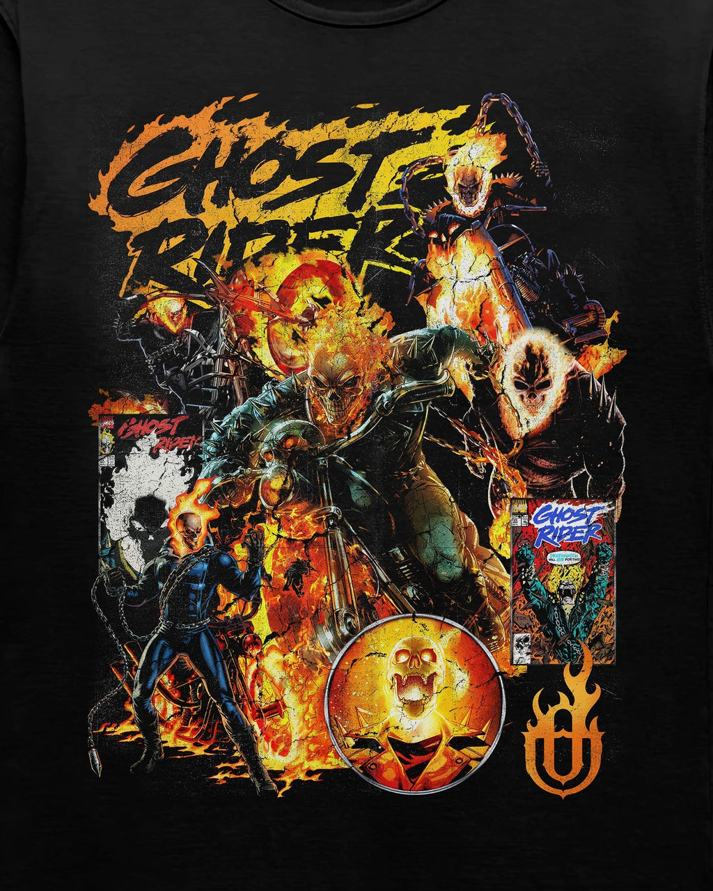Comics 'Ghost Rider' T-Shirt Hoodie, Sweatshirt | CiraTrend.com (Image 2)