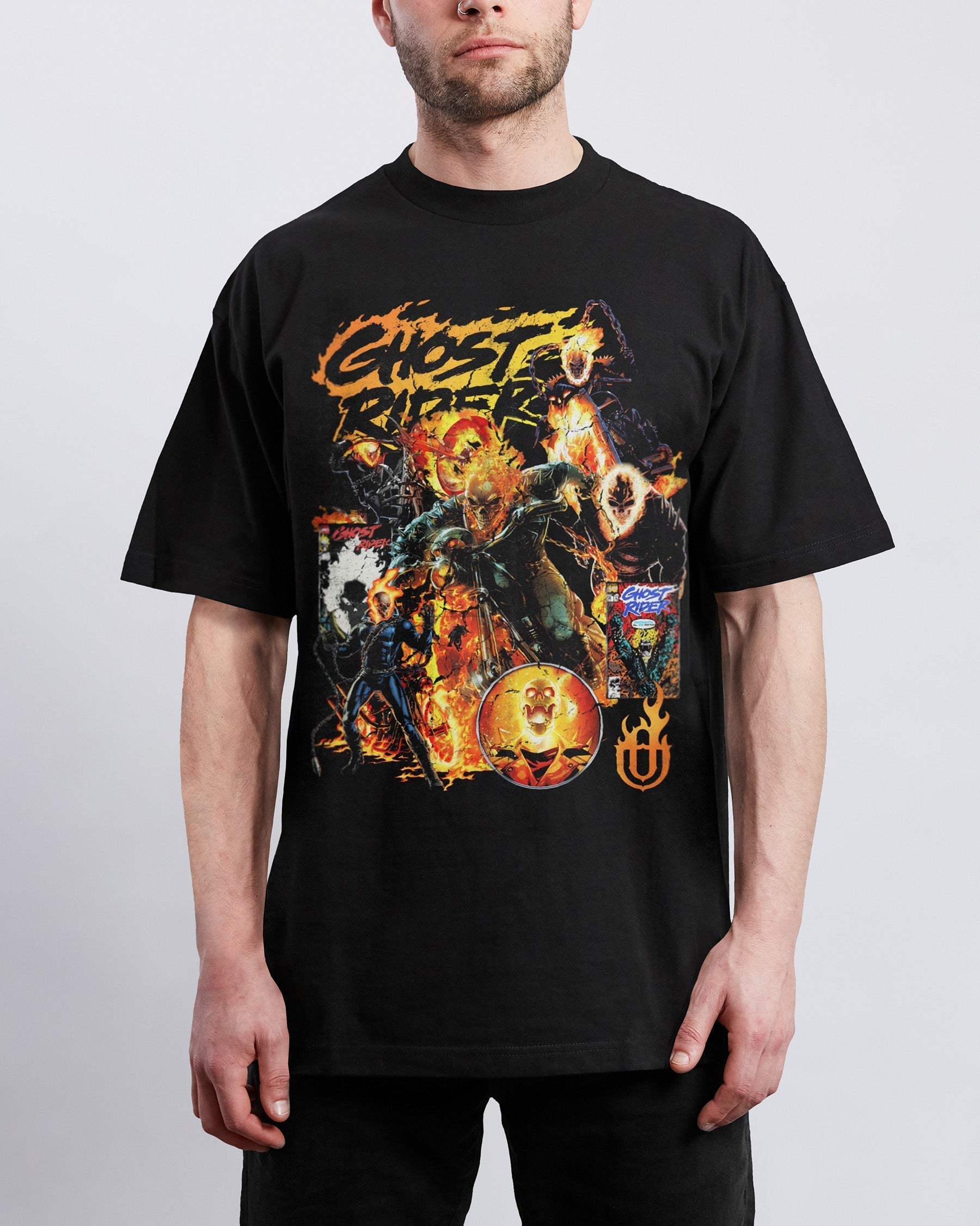 Comics 'Ghost Rider' T-Shirt Hoodie, Sweatshirt | CiraTrend.com (Image 3)