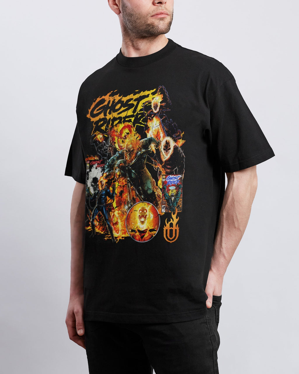 Comics 'Ghost Rider' T-Shirt Hoodie, Sweatshirt | CiraTrend.com (Image 4)