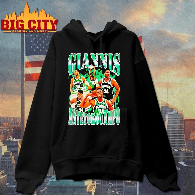 Giannis Antetokounmpo Milwaukee Bucks Graphic Shirt