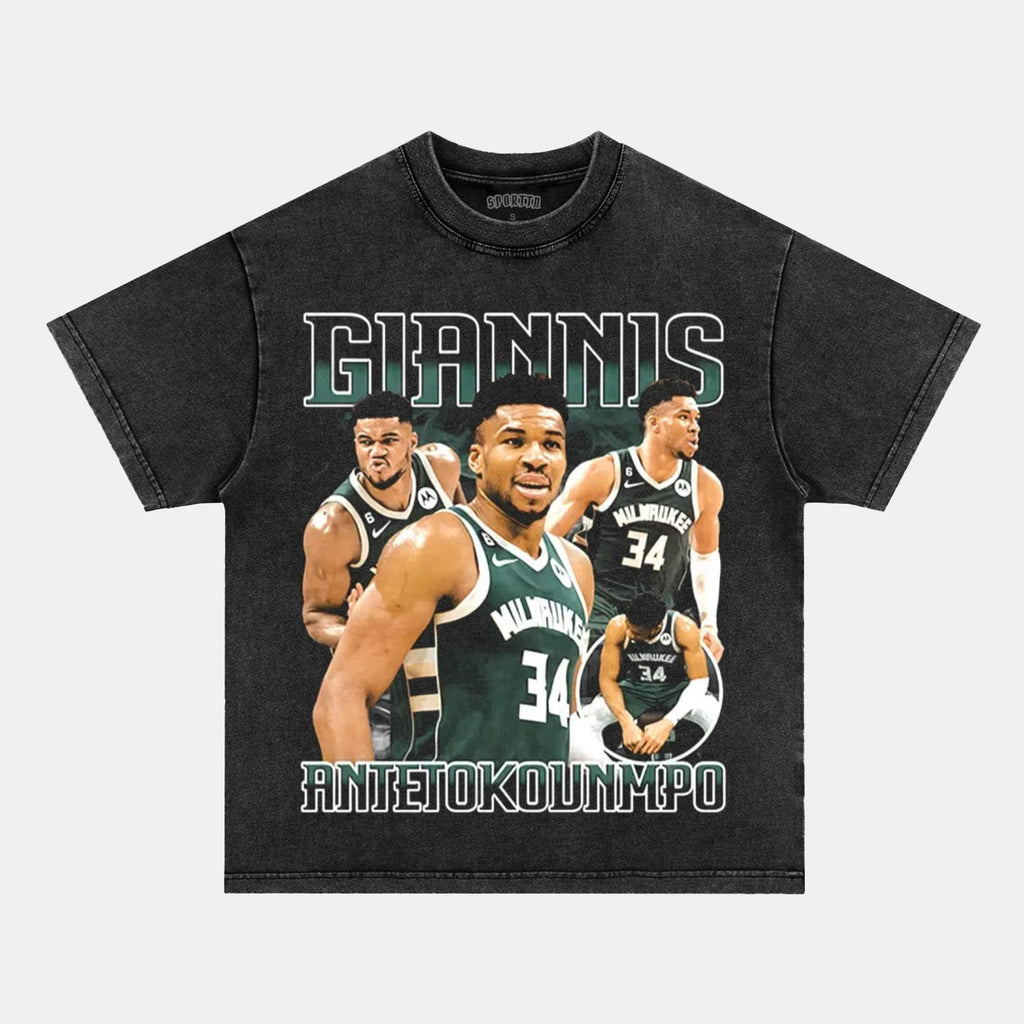 GIANNIS ANTETOKOUNMPO TEE Hoodie, Sweatshirt | CiraTrend.com (Image 1)