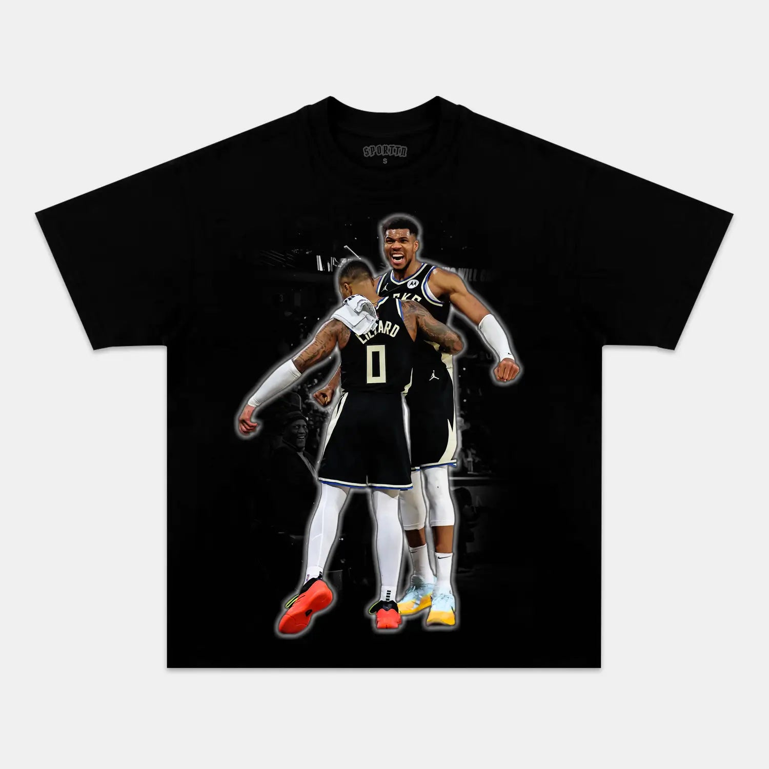 GIANNIS & DAMIAN LILLARD TEE Hoodie, Sweatshirt | CiraTrend.com (Image 1)