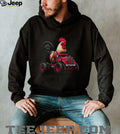 Giant Rooster Monster Truck Farm Humor Graphic T Shirt