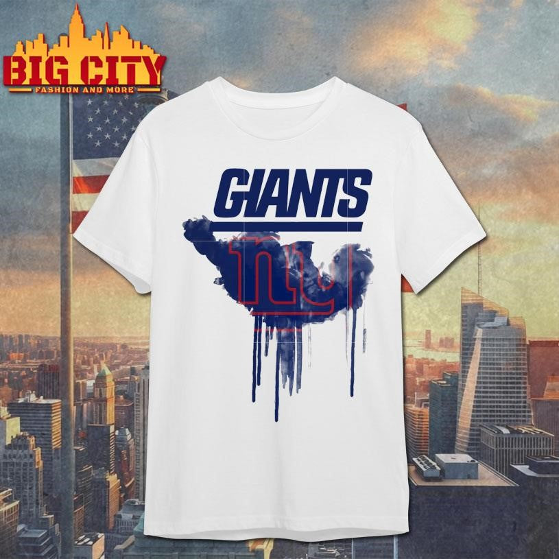 Giants ny logo dripping Shirt