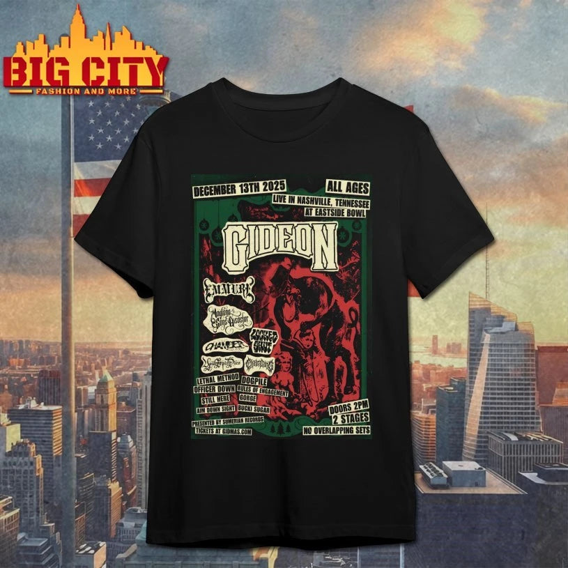 Gideon Dec 13 2025 In Nashville TN Poster shirt