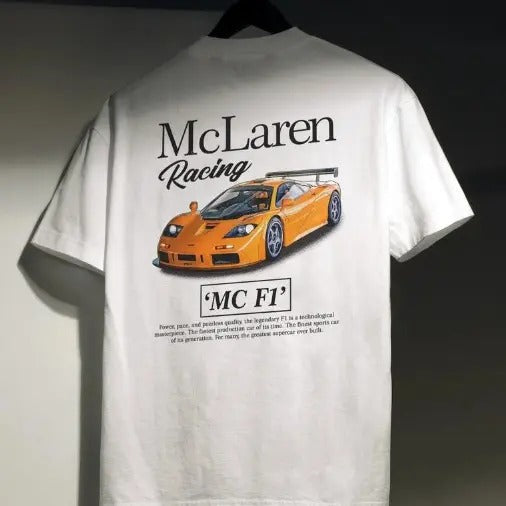 Car T-Shirt - Original Art Car Shirt Poster Type Design for Birthday / Gifts For Car Guys / Gift for Dad, Menswear Top Underwear Streetwear