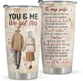 Gifts for Wife, Wife Gifts, Romatic Valentines day gifts for Her, Christmas gifts for wife, Old Couple You & Me We Got...