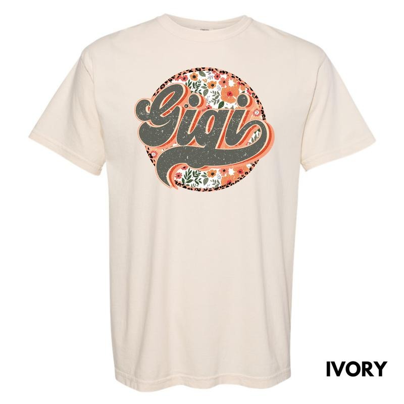 Gigi Flower Mix Comfort Colors T-Shirt 'NLB' Hoodie, Sweatshirt | CiraTrend.com