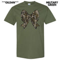 Gildan - Camouflage Bow T-Shirt 'NLB' Hoodie, Sweatshirt | CiraTrend.com