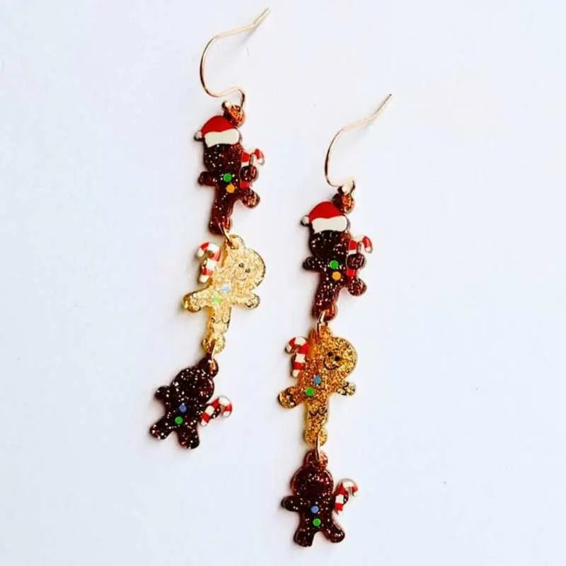Gingerbread Men Dangle Earrings T-Shirts, Hoodie, Sweatshirt | CiraTrend.com