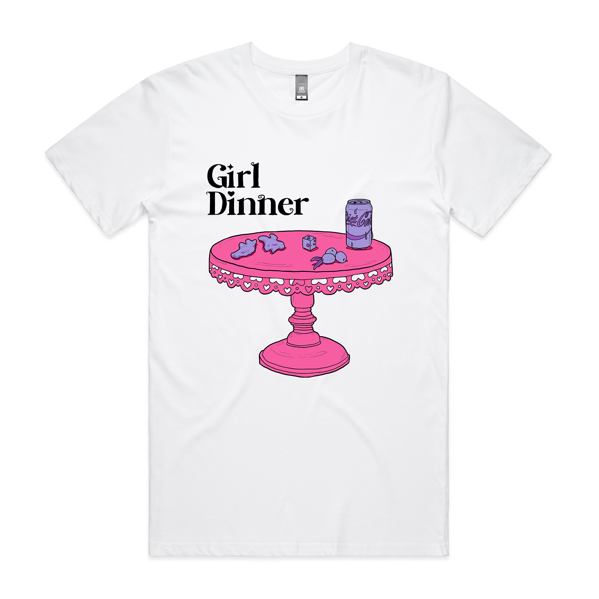 Girl Dinner Tee Hoodie, Sweatshirt | CiraTrend.com (Image 1)