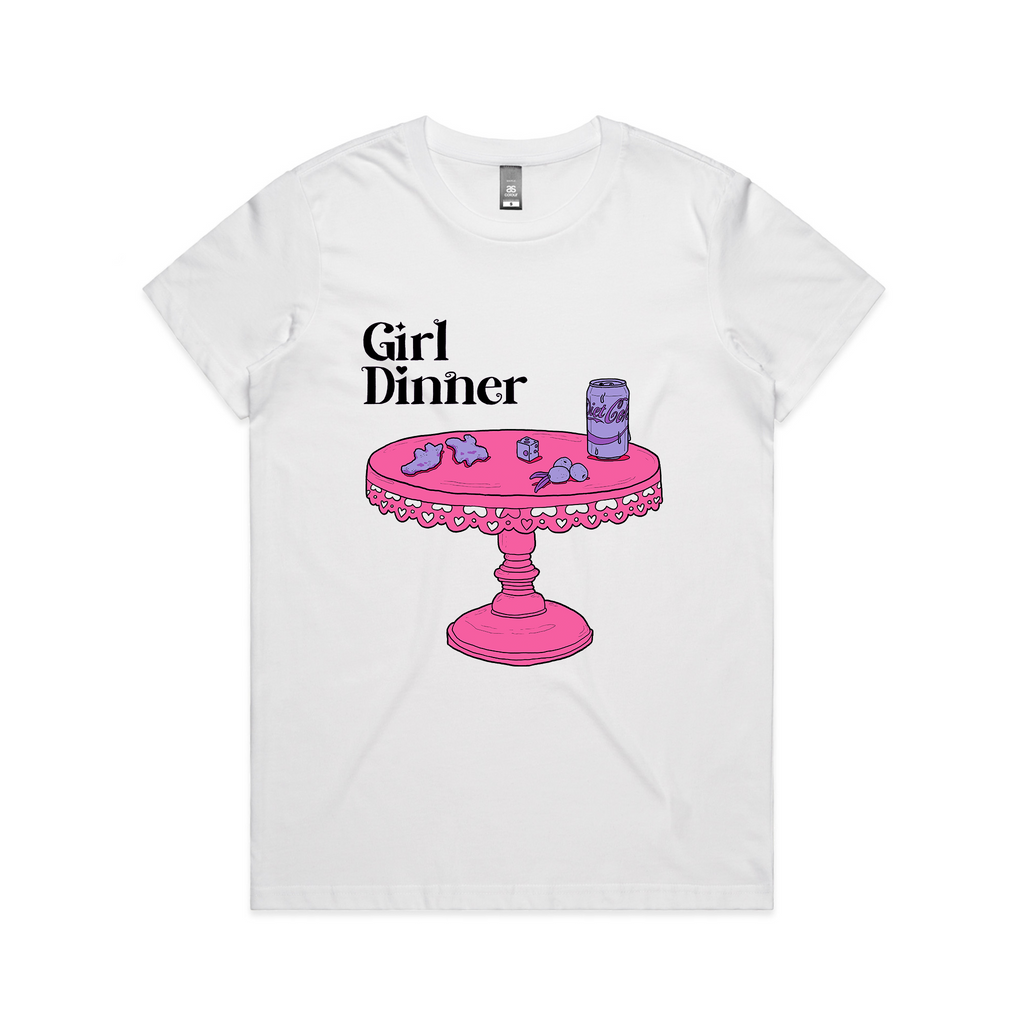 Girl Dinner Tee Hoodie, Sweatshirt | CiraTrend.com (Image 4)