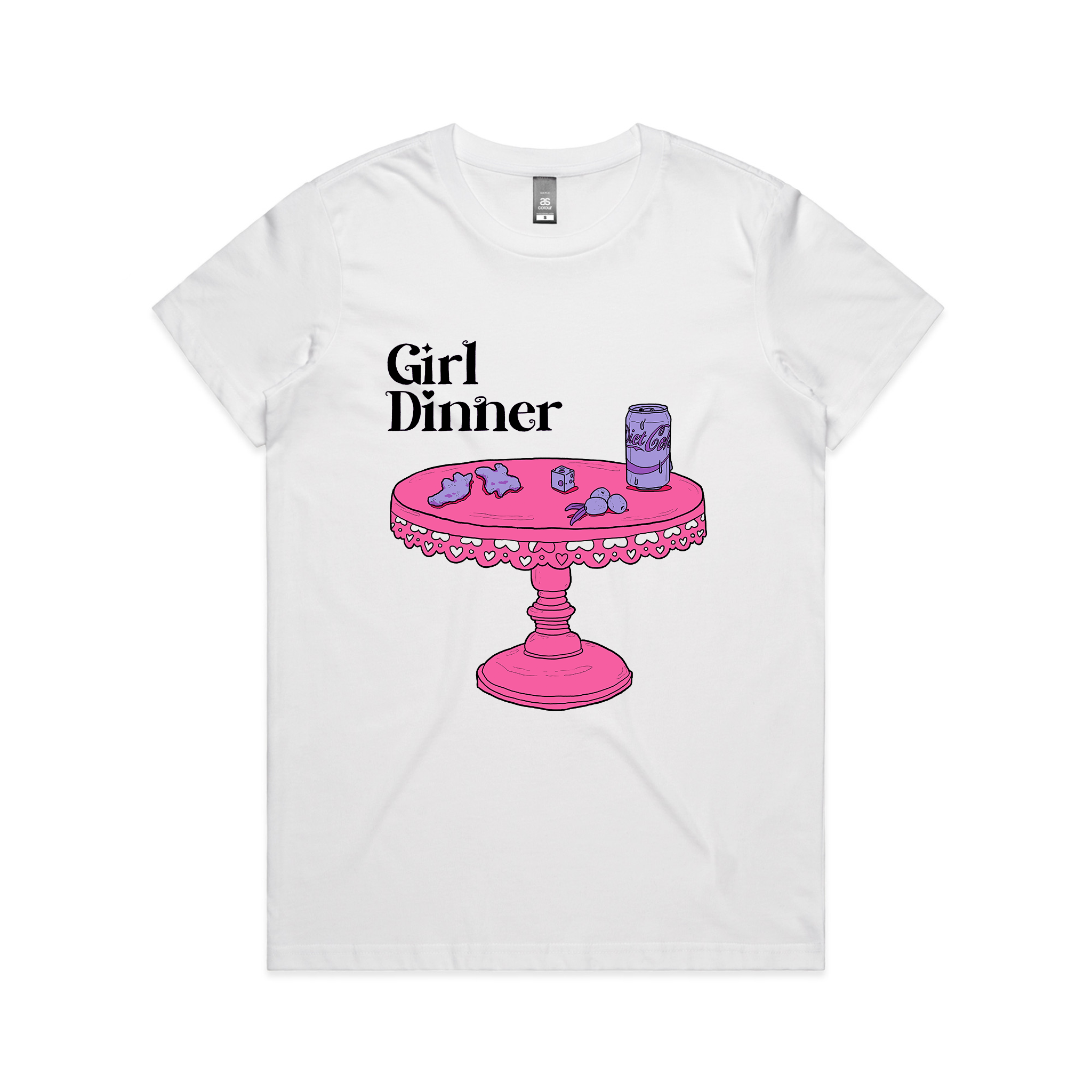 Girl Dinner Tee Hoodie, Sweatshirt | CiraTrend.com (Image 4)
