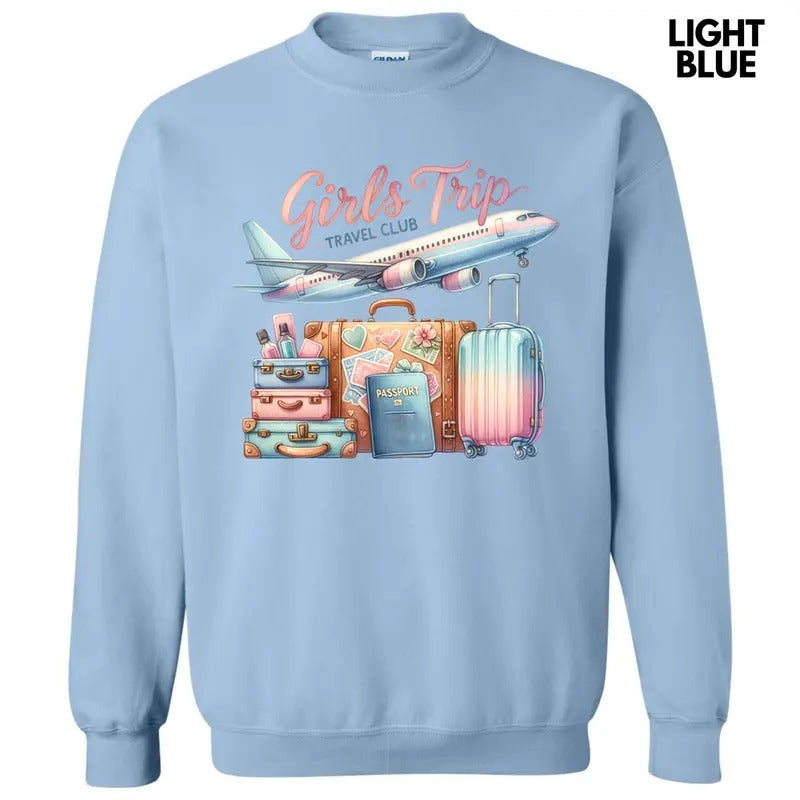 Girls Trip Suitcases Sweatshirt 'NLB' T-Shirts, Hoodie | CiraTrend.com