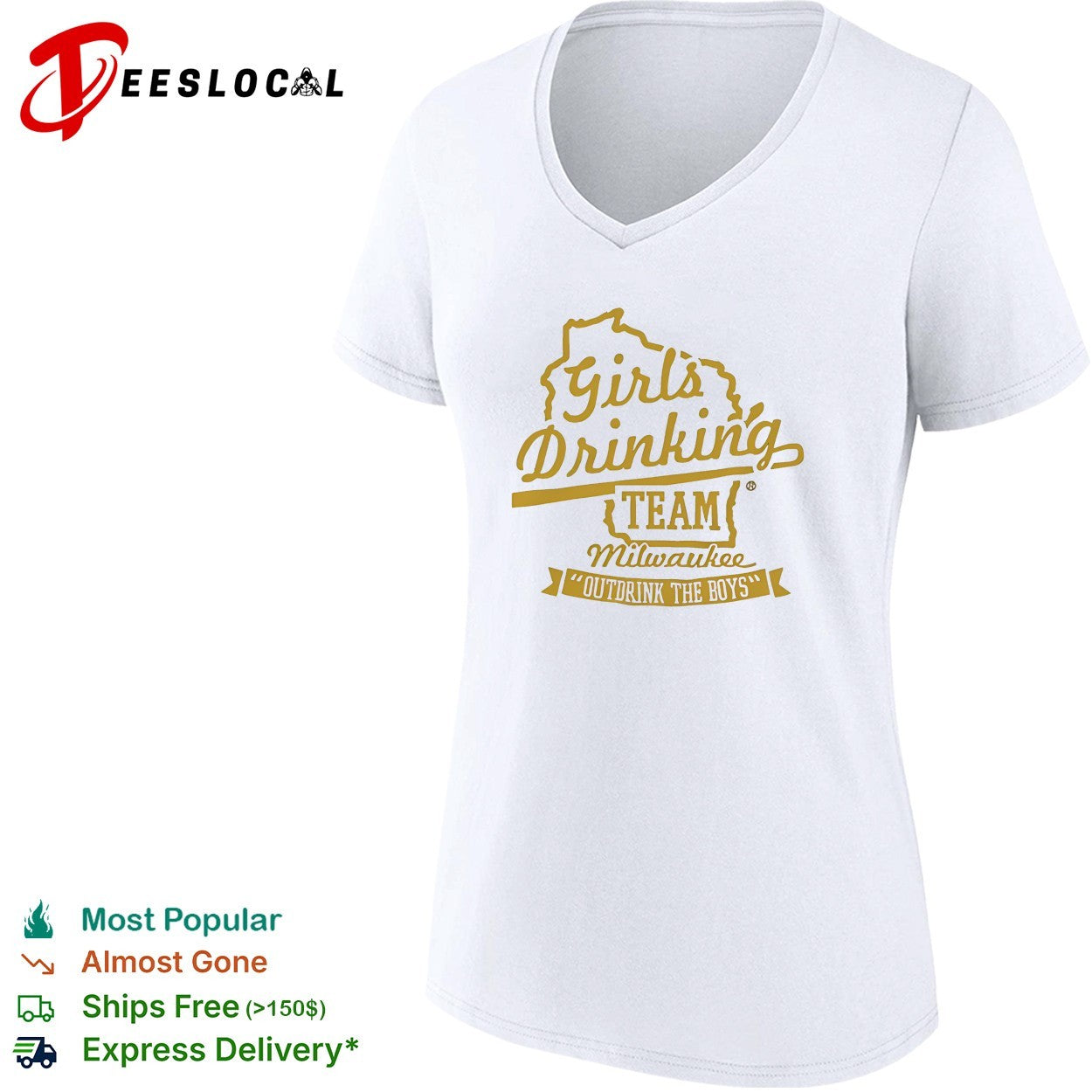 Girl’s drinking team Milwaukee Wisconsin shirt