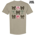 Girly Camo Bow Collage Comfort Colors T-Shirt 'NLB' Hoodie, Sweatshirt | CiraTrend.com