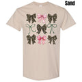 Girly Camo Bow Collage Gildan Short Sleeve T-Shirt 'NLB' Hoodie, Sweatshirt | CiraTrend.com