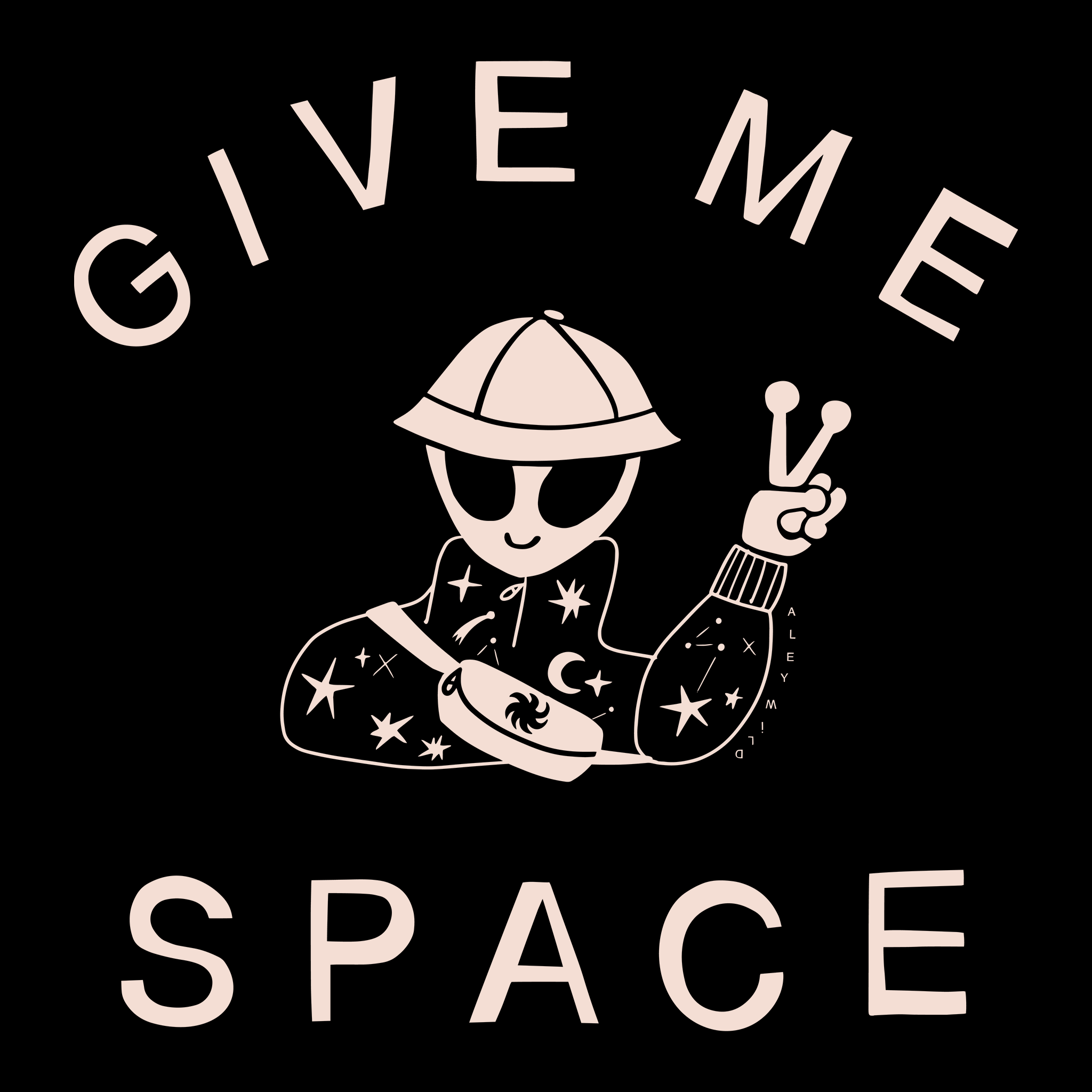Give Me Space Tee Hoodie, Sweatshirt | CiraTrend.com (Image 4)
