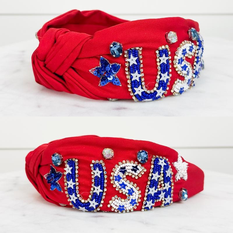 Glitz & Glam USA Headband T-Shirts, Hoodie, Sweatshirt | CiraTrend.com