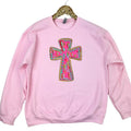 Glitz Pink Cross Sweatshirt T-Shirts, Hoodie | CiraTrend.com