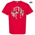 Gnome Christmas Monogram Comfort Colors T-Shirt 'NLB' Hoodie, Sweatshirt | CiraTrend.com