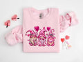 Gnomes Valentines Day Sweatshirt, Gnome Hearts Sweatshirt, Valentines Day Shirts for Women  Hoodie and Sweater; T-shirt...