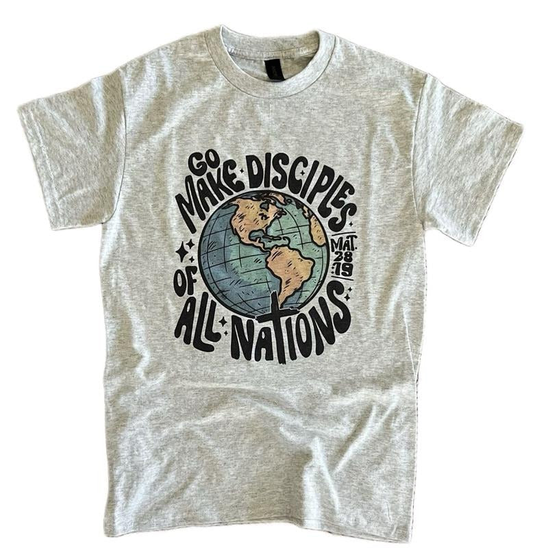 Go Make Disciples of All Nations - Christian Women Shirt Hoodie, Sweatshirt | CiraTrend.com