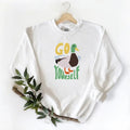 Go Mallard Duck your self Unisex T-shirt Sweatshirt Hoodie, for duck hunters, husbands and Hunting Season Cotton