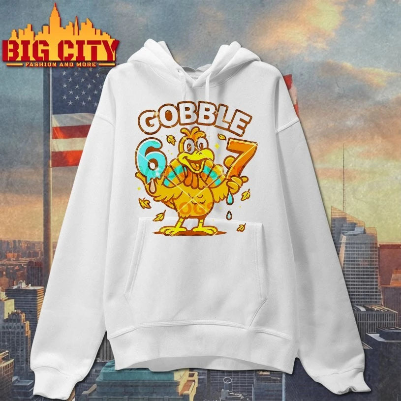 Gobble 6 7 Turkey Thanksgiving Shirt