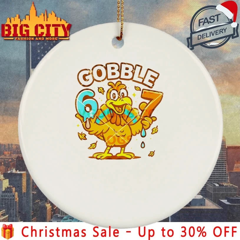 Gobble 6 7 Turkey Thanksgiving Shirt